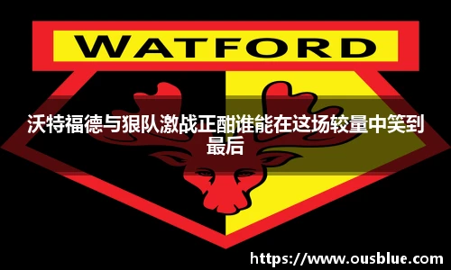 沃特福德与狠队激战正酣谁能在这场较量中笑到最后